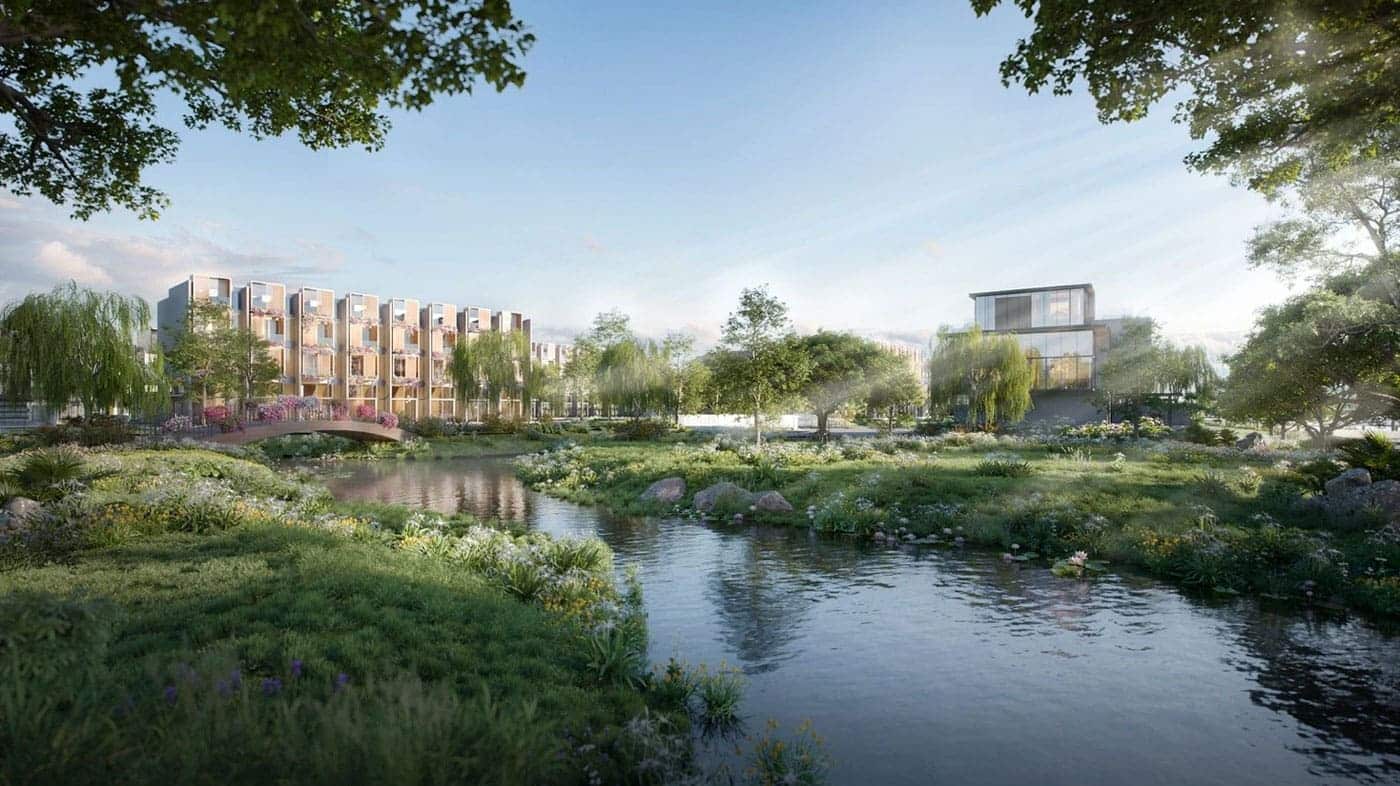 Ecovillage Saigon River có mật độ 170 cây xanh/ người.