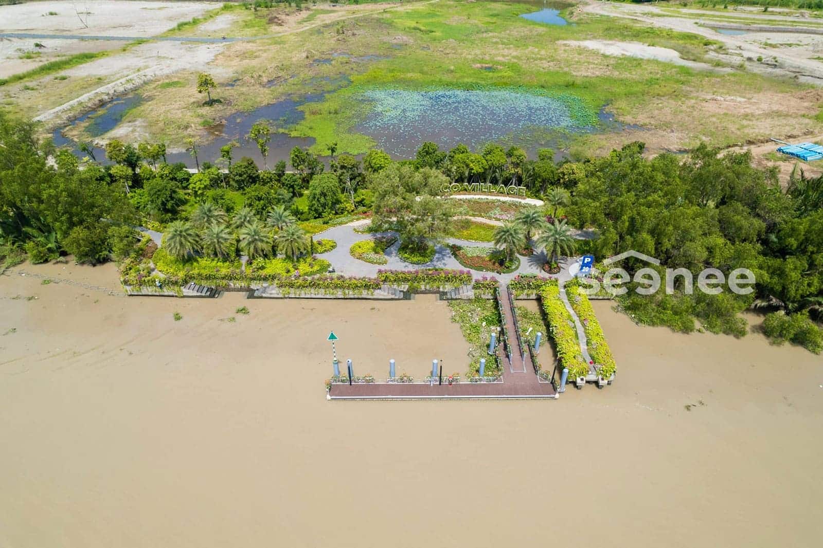 Hình ảnh tiến độ xây dựng EcoVillage Saigon River được cập nhật vào tháng 07 năm 2023.