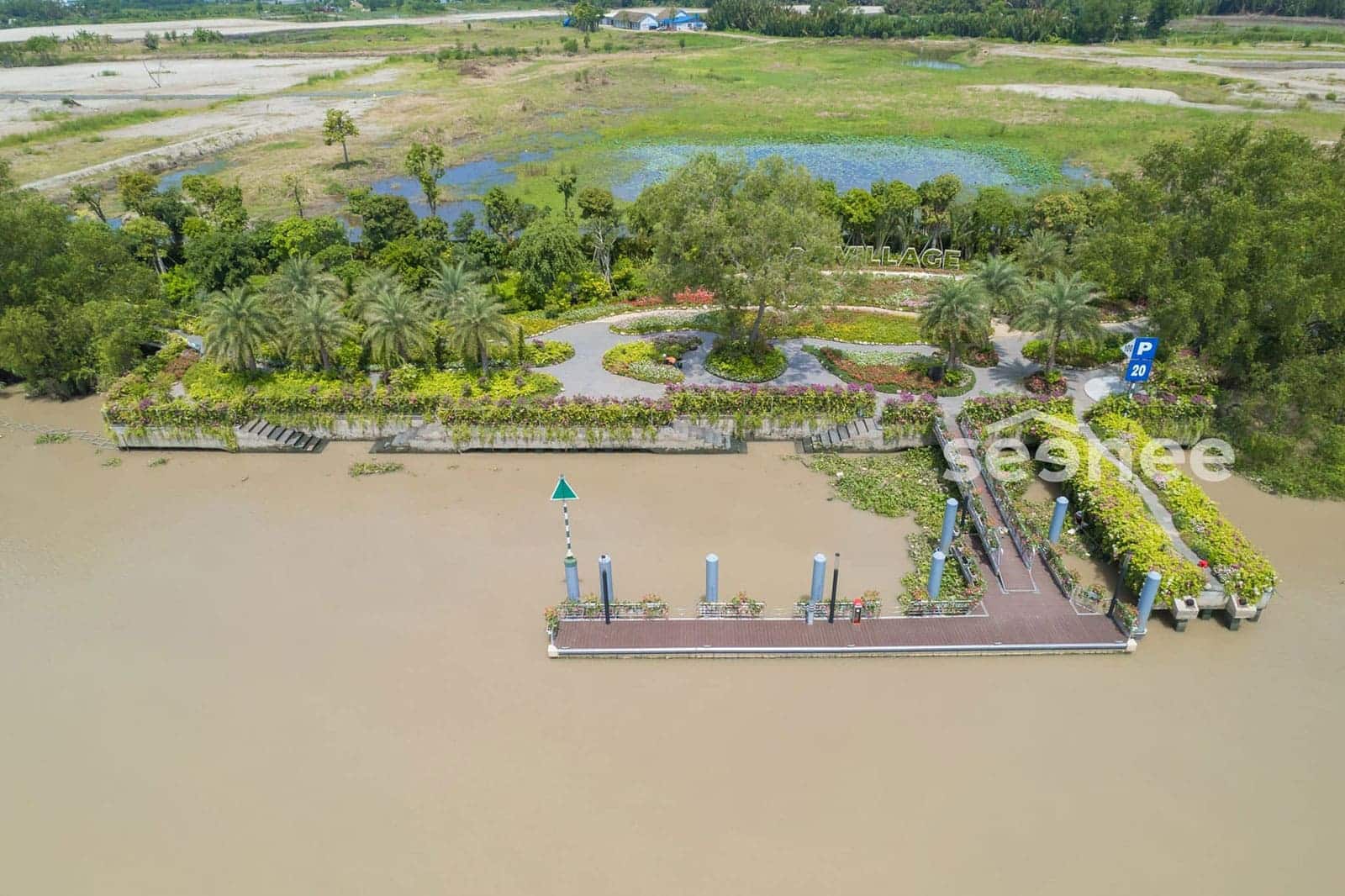 Hình ảnh tiến độ xây dựng EcoVillage Saigon River được cập nhật vào tháng 07 năm 2023.