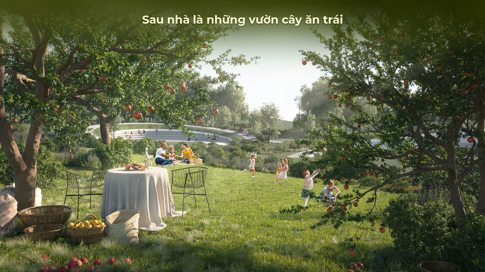 Phối cảnh tiện ích mang tiêu chuẩn Resort 6 sao tại khu đô thị Eco Village Saigon River.
