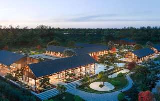 Tổ hợp trị liệu Onsen clubhouse rộng 5.500m2 tại EcoVillage.